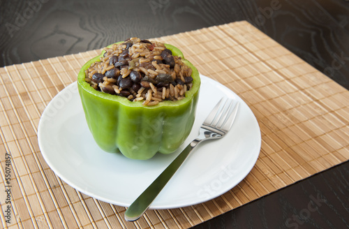 Photo: Stuffed Green Pepper Stuffed Green Pepper