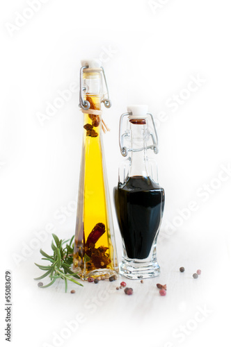 Photo: balsamic vinegar and olive oil balsamic vinegar and olive oil
