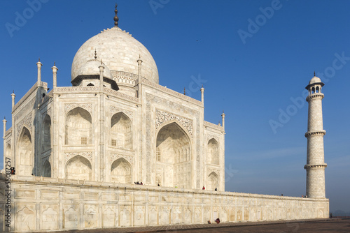 Photo: Taj Mahal in Sunset Taj Mahal in Sunset