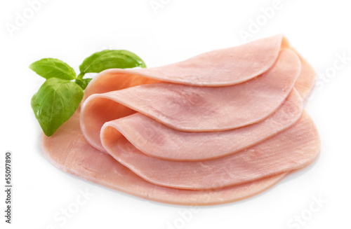 Photo: ham slices ham slices