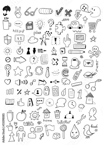 Vector: Internet Signs Internet Signs