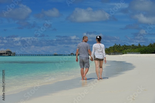 Photo: happy young couple have fun on summer happy young couple have fun on summer