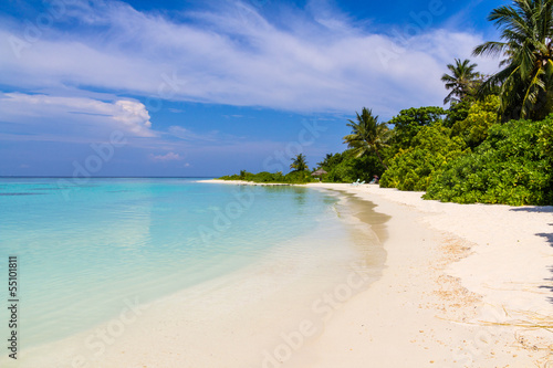 Photo: Scenery of the beach,Maldives Scenery of the beach,Maldives
