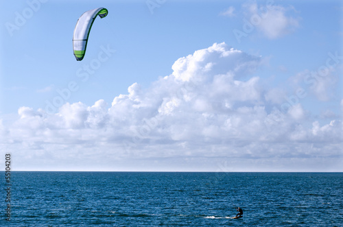 Photo: Kite Boarding Sea Sport Kite Boarding Sea Sport