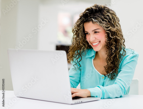 Photo: Business woman at the office Business woman at the office