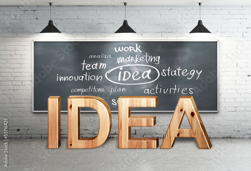 Photo: idea concept idea concept