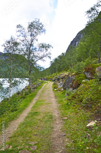 Photo: chemin de randonnée chemin de randonnée