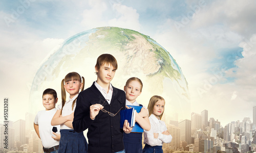 Photo: Group of kids Group of kids