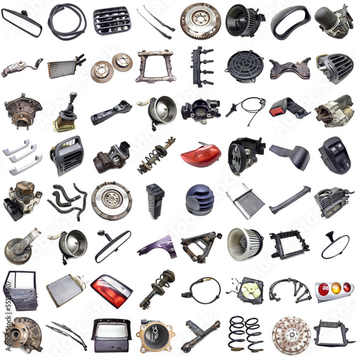 Photo: Autoersatzteile Sammlung Autoersatzteile Sammlung