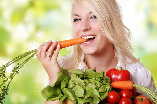 Photo: gesund ernähren mit Gemüse gesund ernähren mit Gemüse