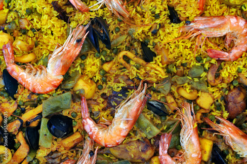 Photo: Fresh paella Fresh paella