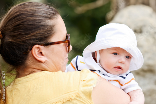 Photo: mother and her baby mother and her baby