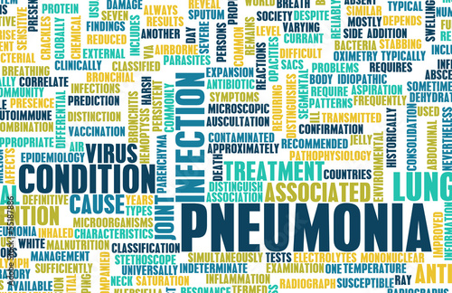 Illustration: Pneumonia Pneumonia
