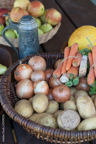 Photo: Rustikale Mahlzeit Rustikale Mahlzeit