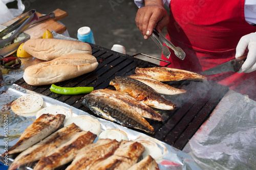 Photo: Istanbul fish market Istanbul fish market