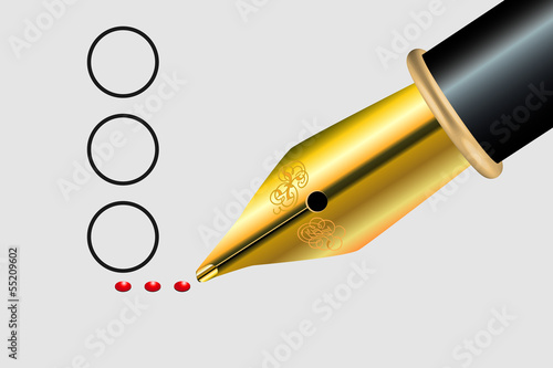Vector: Wahl usw Wahl usw