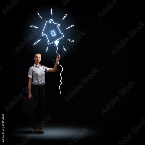 Photo: Attractive businesswoman Attractive businesswoman