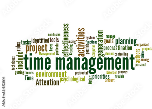 Vector: time management (time, priority) time management (time, priority)