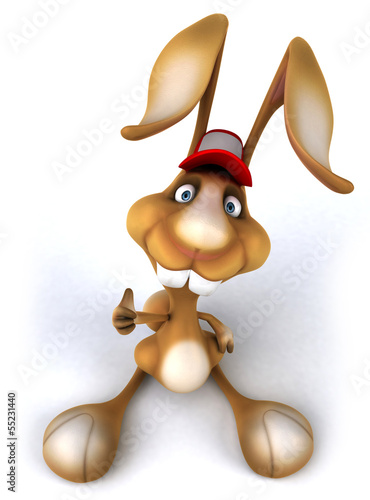 Illustration: Fun rabbit Fun rabbit