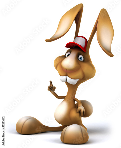 Illustration: Fun rabbit Fun rabbit