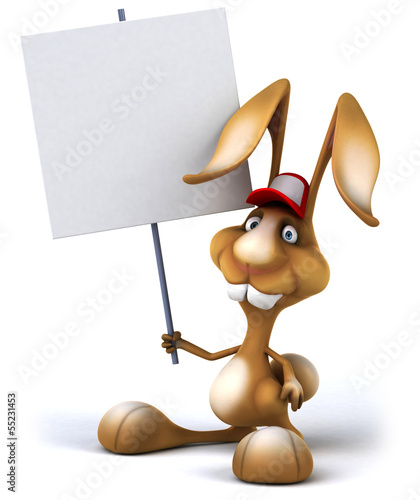 Illustration: Fun rabbit Fun rabbit
