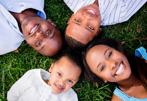 Photo: Happy family portrait Happy family portrait