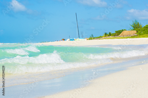 Photo: The beautiful Varadero beach in Cuba The beautiful Varadero beach in Cuba