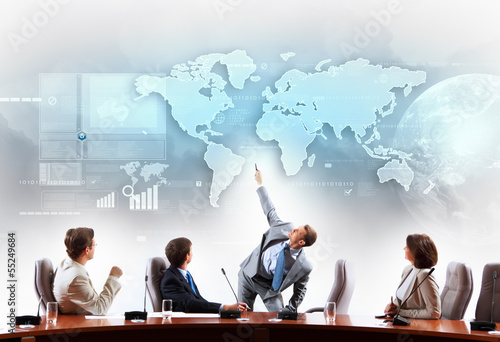 Photo: Business presentation Business presentation