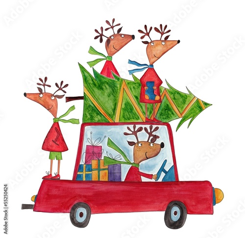 Illustration: Christmas illustration Christmas illustration