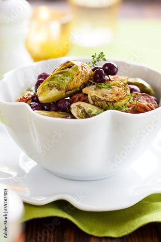 Photo: roasted brussels sprouts roasted brussels sprouts