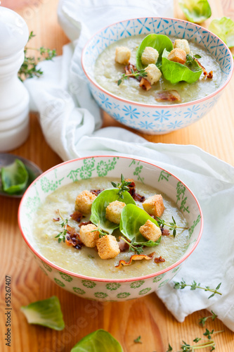 Photo: cream soup cream soup