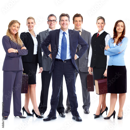 Photo: Business people team. Business people team.