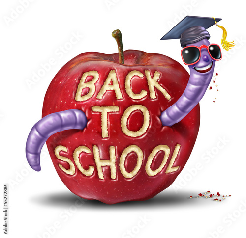 Illustration: Back To School Apple Back To School Apple