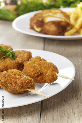 Photo: Tasty fried chicken kebob Tasty fried chicken kebob