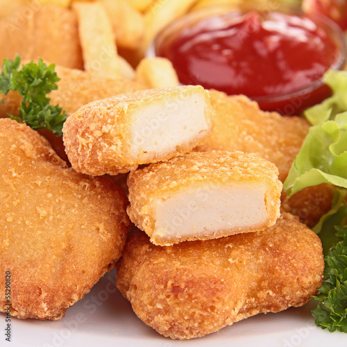 Photo: chicken nugget chicken nugget