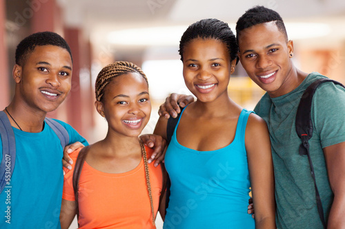 Photo: group of african american university students group of african american university students