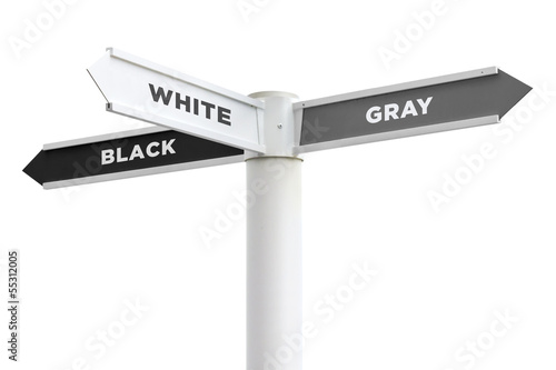Photo: Yes No Maybe Crossroads Sign Yes No Maybe Crossroads Sign