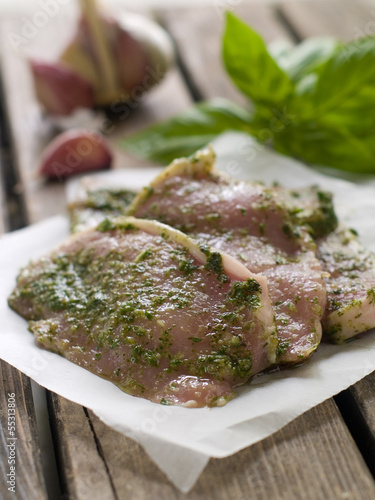 Photo: marinated meat marinated meat