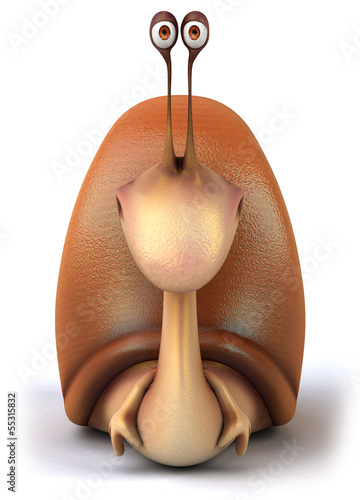 Illustration: Fun snail Fun snail