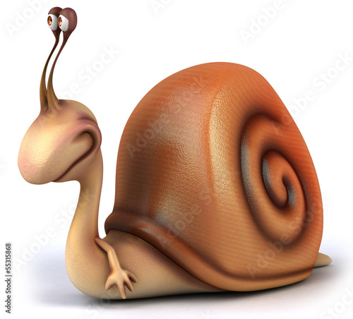 Illustration: Fun snail Fun snail