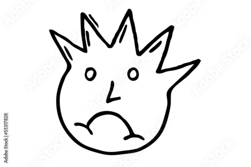 Illustration: schlecht gelaunt... schlecht gelaunt...