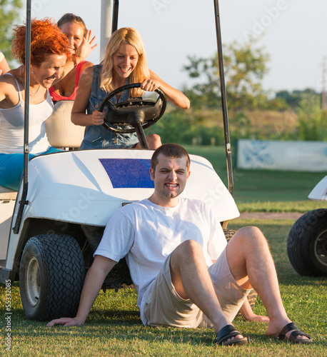 Photo: fun in golf club fun in golf club