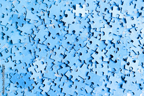 Photo: Many pieces of puzzle Many pieces of puzzle