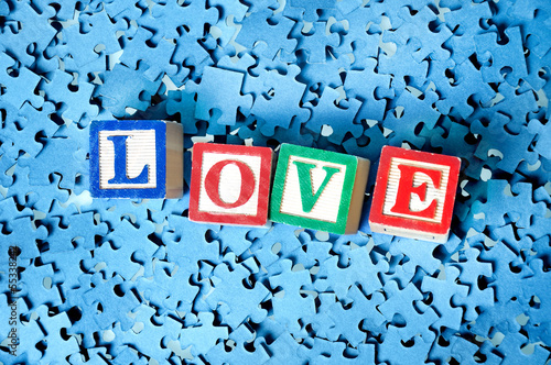 Photo: Love word Love word