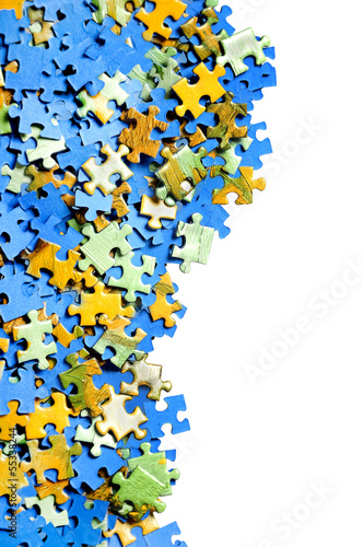 Photo: Puzzle pieces Puzzle pieces