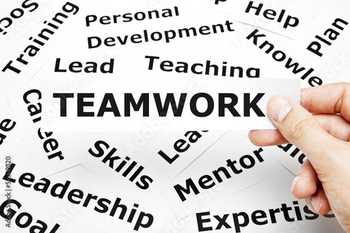 Photo: Teamwork Concept Teamwork Concept