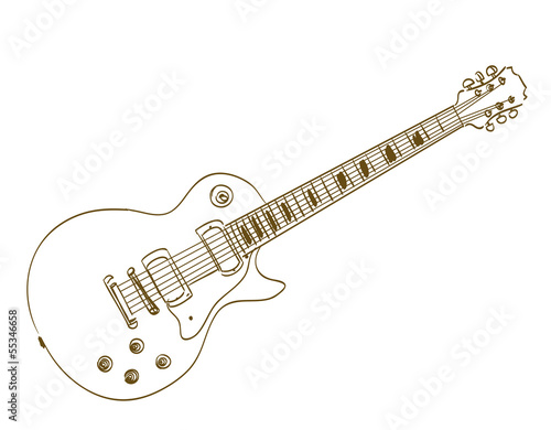 Vector: electric guitar electric guitar