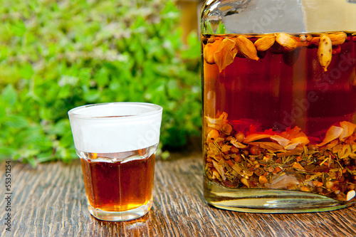 Photo: Herbal tincture Herbal tincture