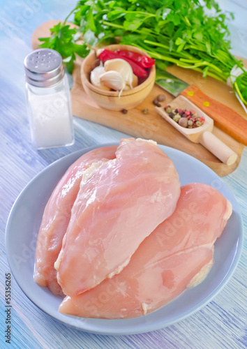 Photo: chicken fillet chicken fillet