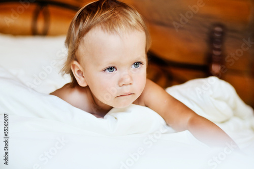 Photo: baby in bed baby in bed
